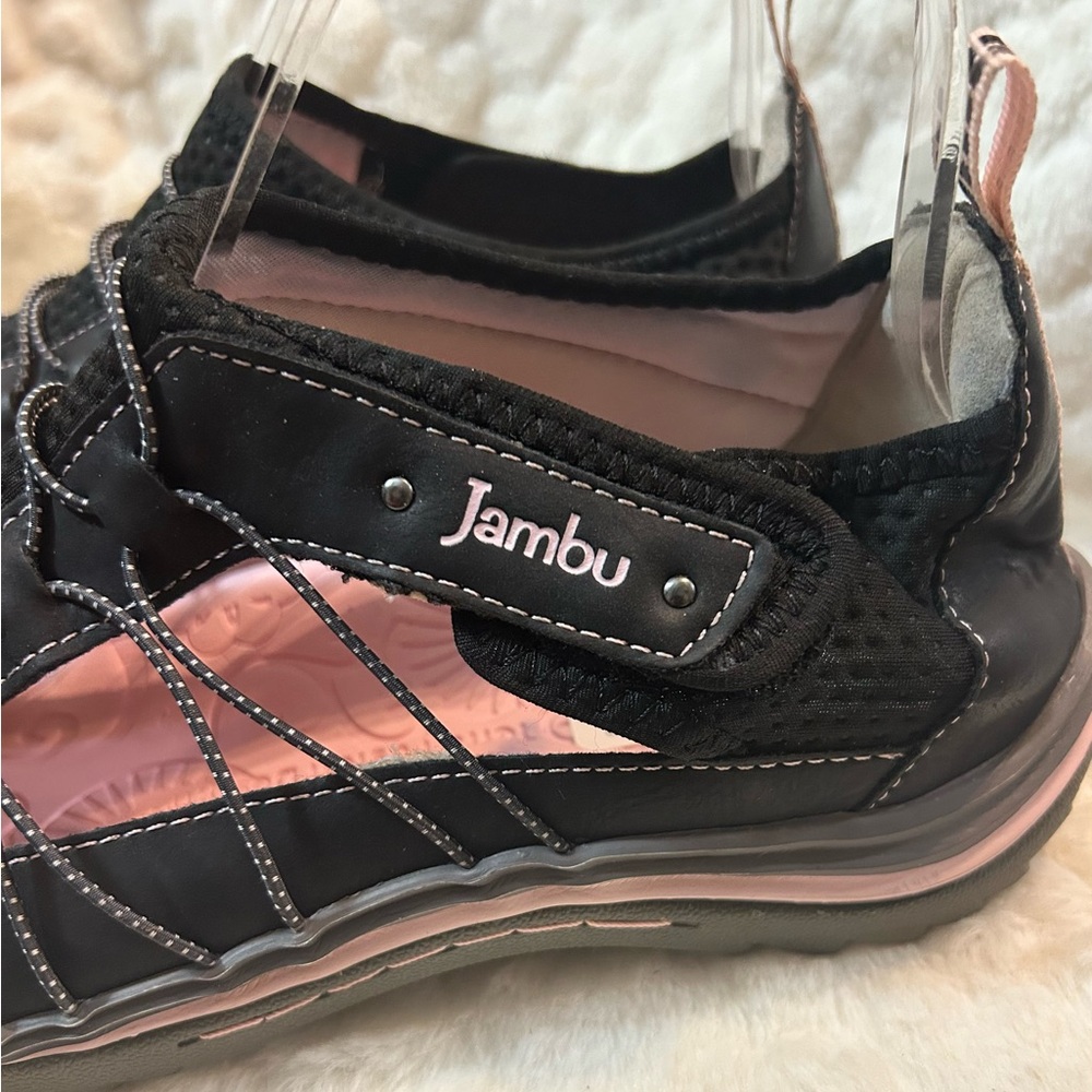 Jambu Black Pink cut out Athletic Shoes for Women size 9M - Picture 5 of 10
